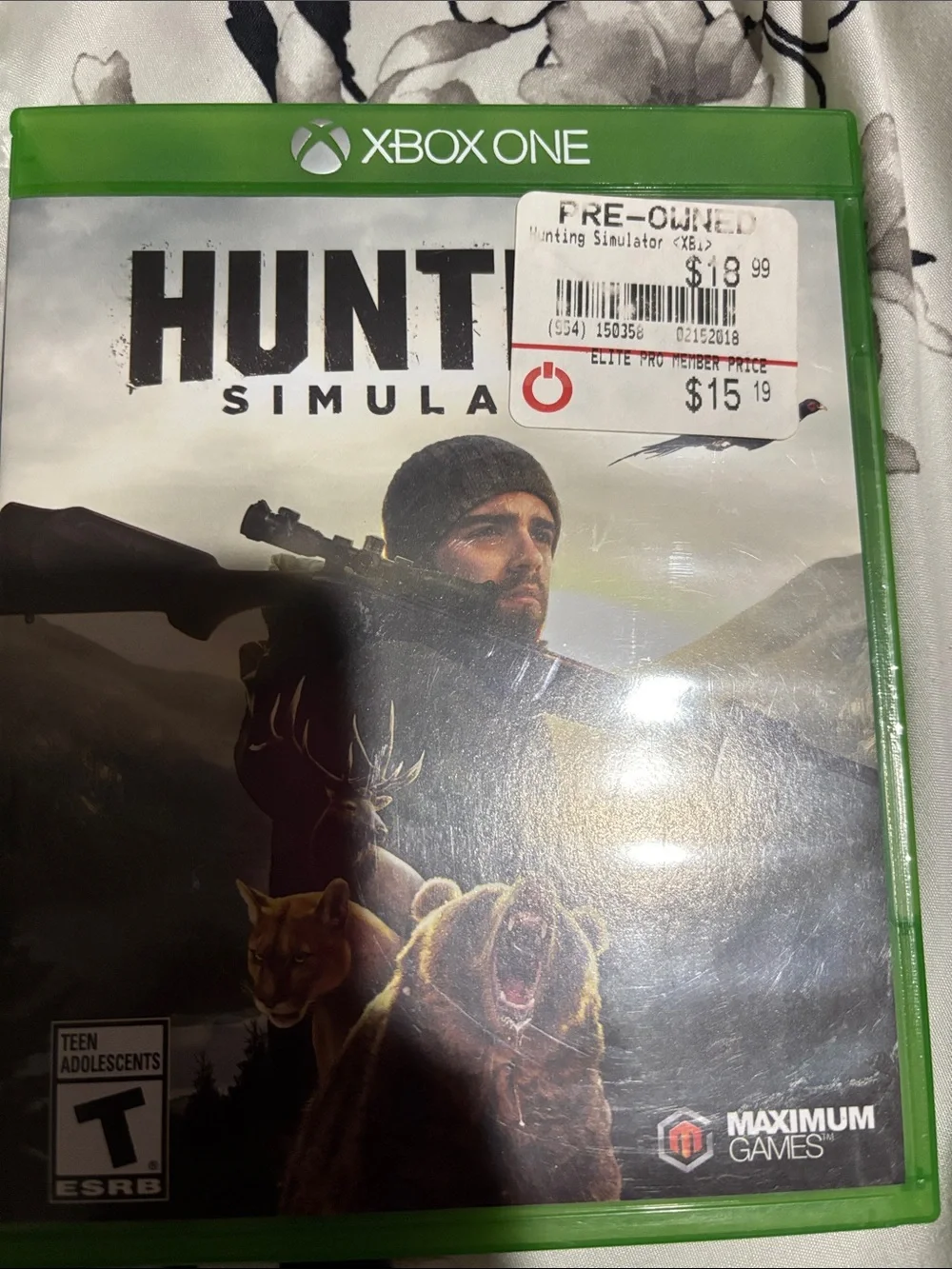 Xbox One Hunting Game Bundle - Deer Hunter Reloaded & Hunt Simulator (Green)